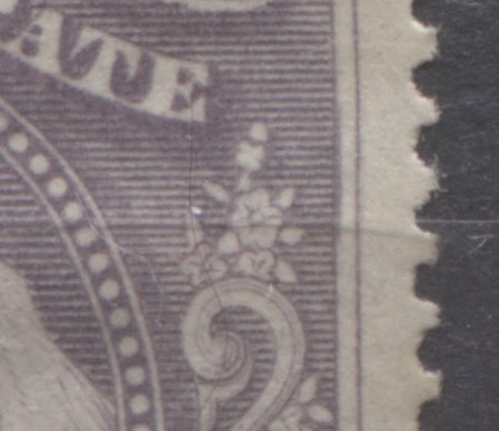 Position 41 re-entry on the 5d lilac Queen Victoria stamp of the 1894 Waterlow Issue of the Niger Coast Protectorate