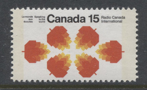 The Winnipeg Tagging on the 1971 Radio Canada International Stamp of Canada