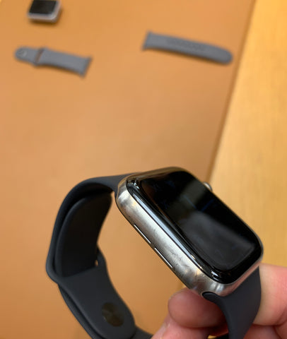 Titanium 44mm Apple Watch Scratches