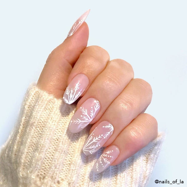french polish nails