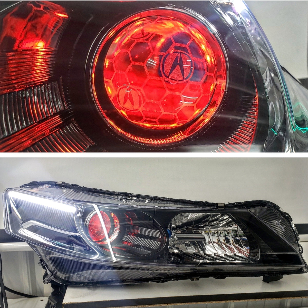 2009 acura tl led headlights