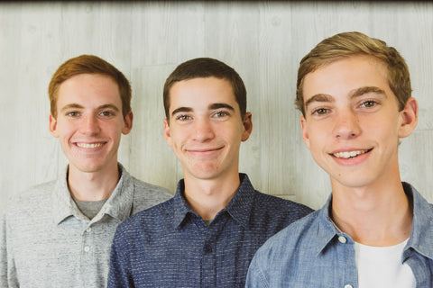 CNZ Cofounders - Nathan, Caleb, and Zachary