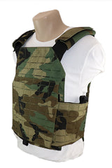 Wilde Custom Gear Laser Cut MOLLE Plate Carrier Cummerbund M81 Woodland Side.jpg