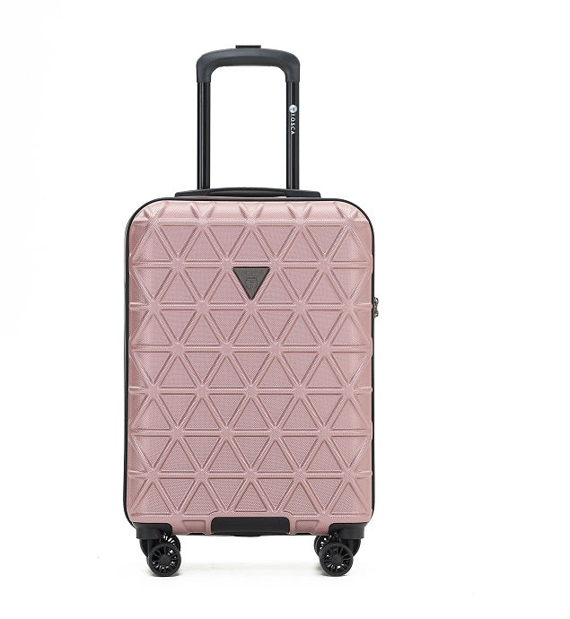 rose gold suitcase small