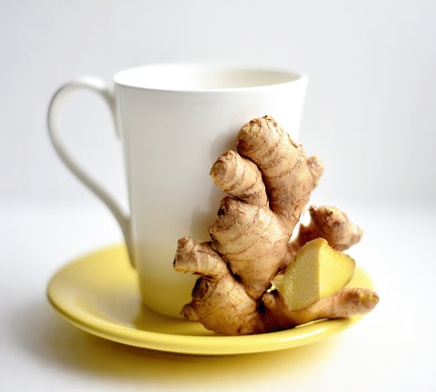 Ginger tea for morning sickness.