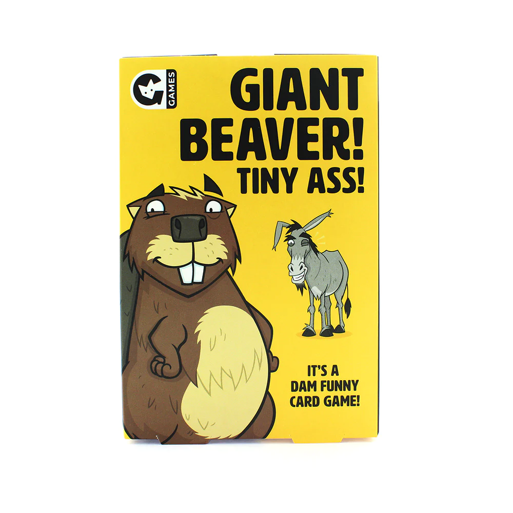 Giant Beaver Tiny Ass Card Game 4964