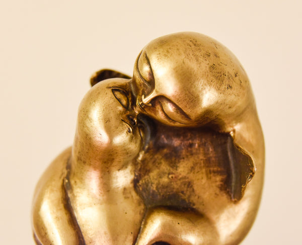 Contemporary bronze sculpture by Aurelija Simkute