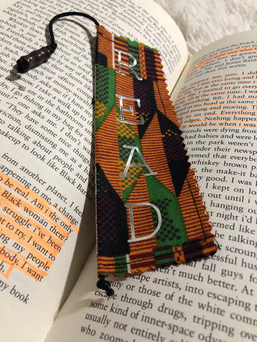 african kente handmade bookmark