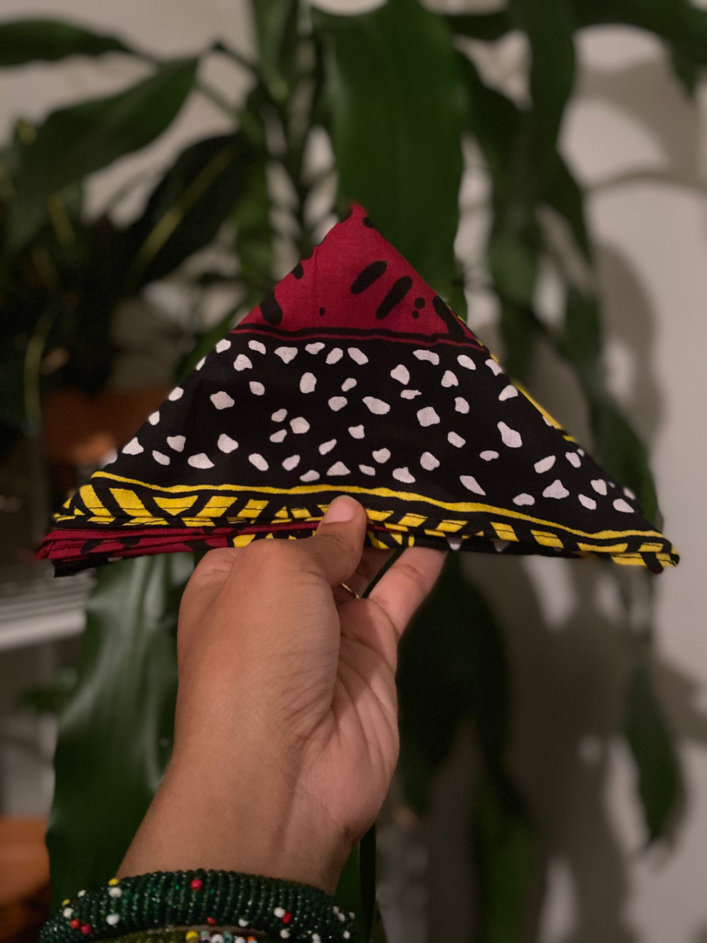 Prehistoric African Print Bandana