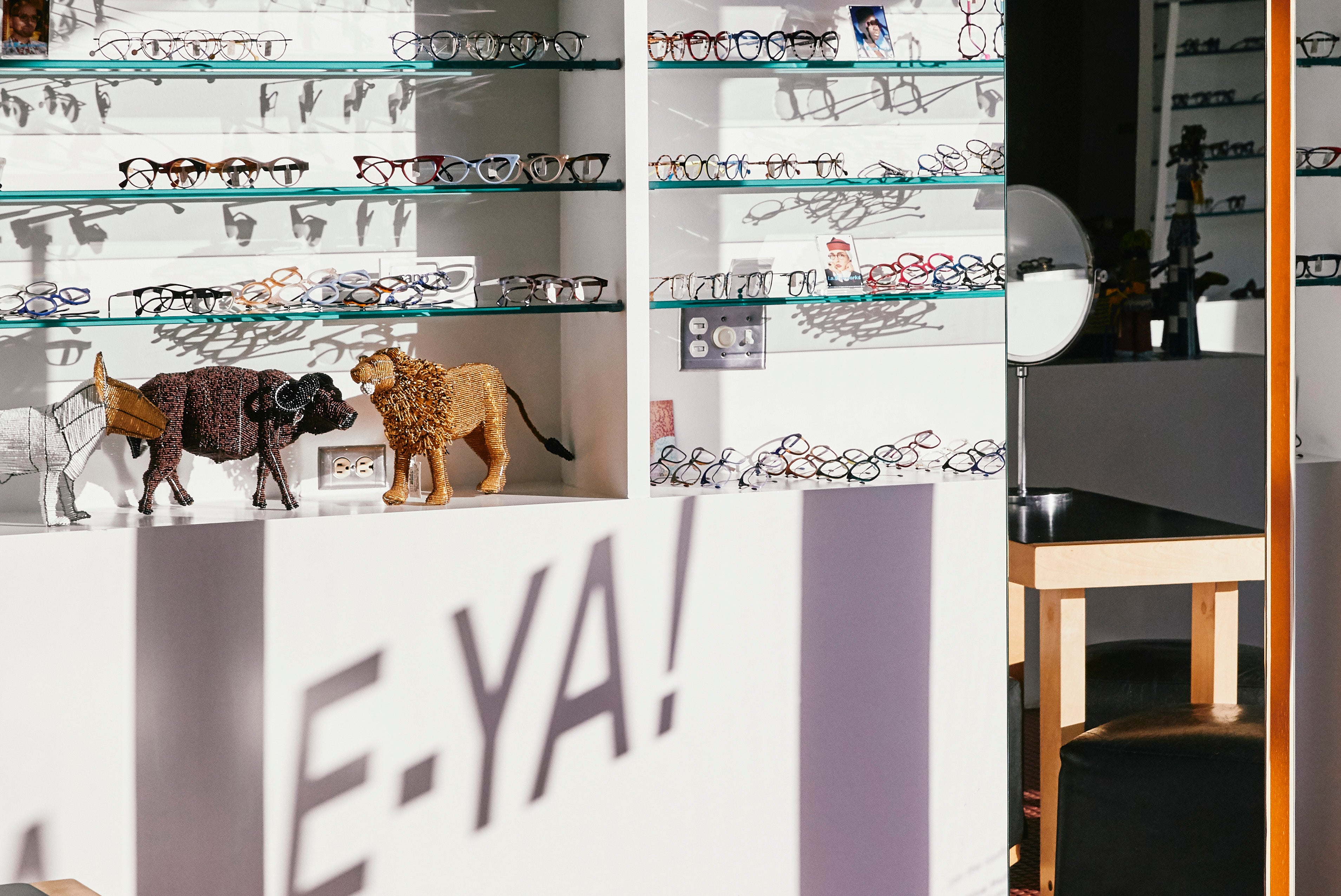interior photo of l.a.Eyeworks