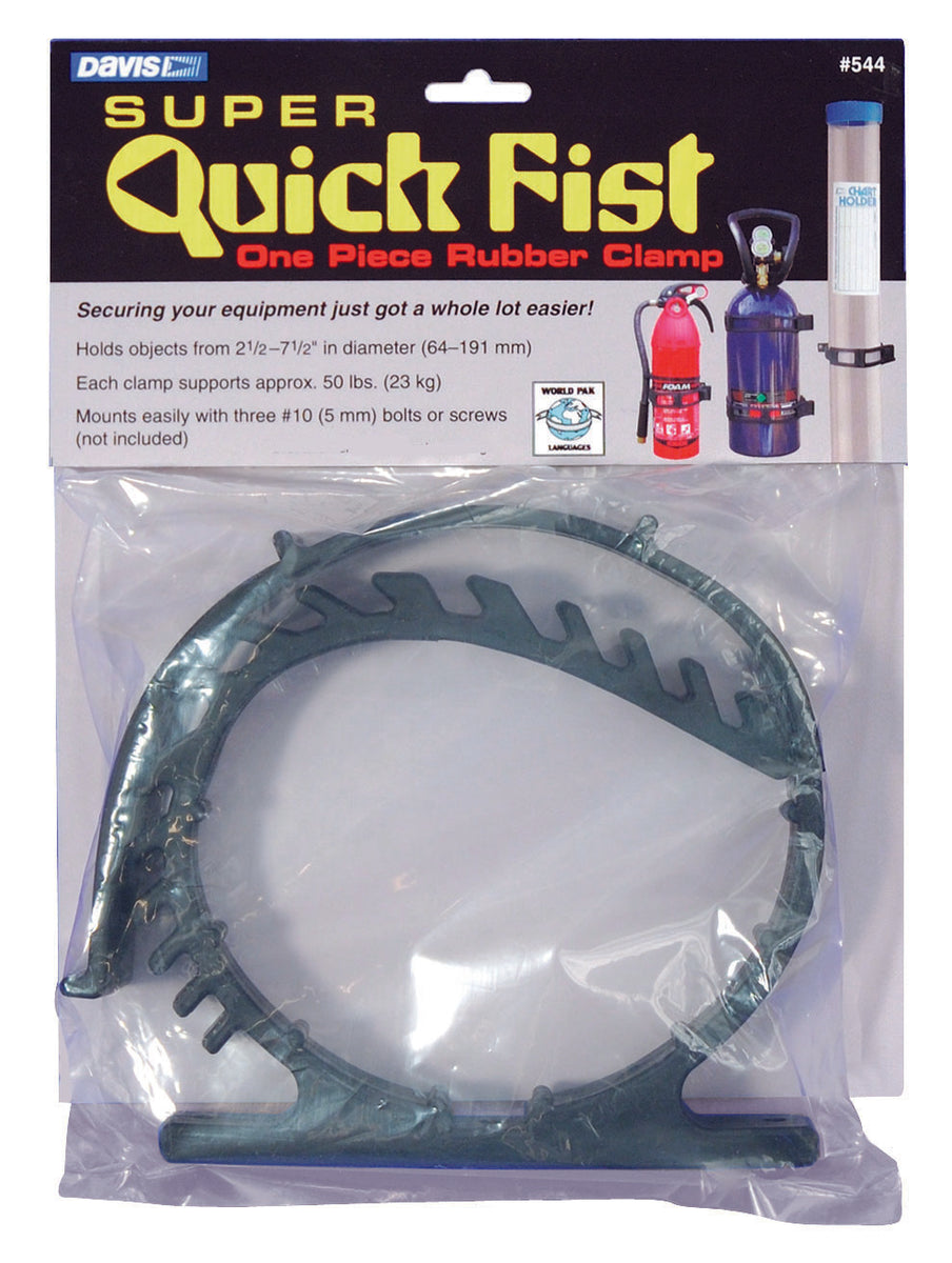 Super Quick Fist One Piece Rubber Clamp Waterloo Rods