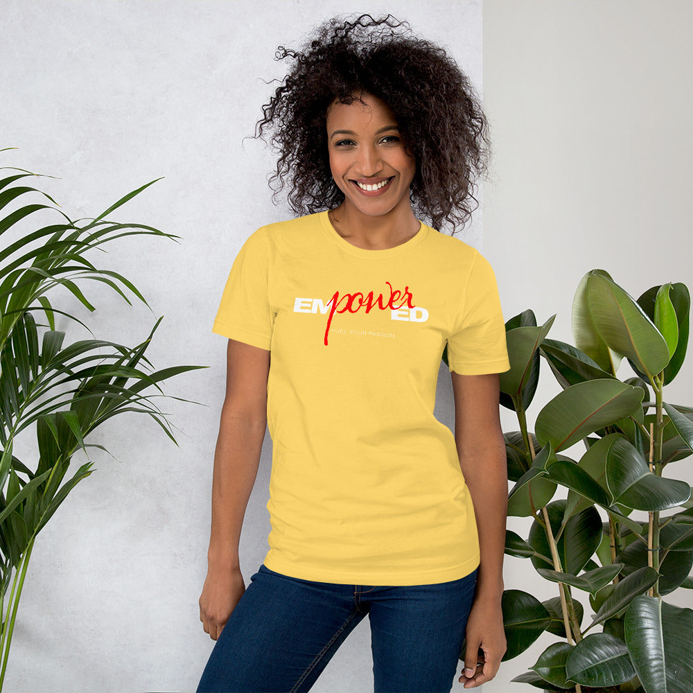 Slogan Word Art Unisex t-shirt - Empowered