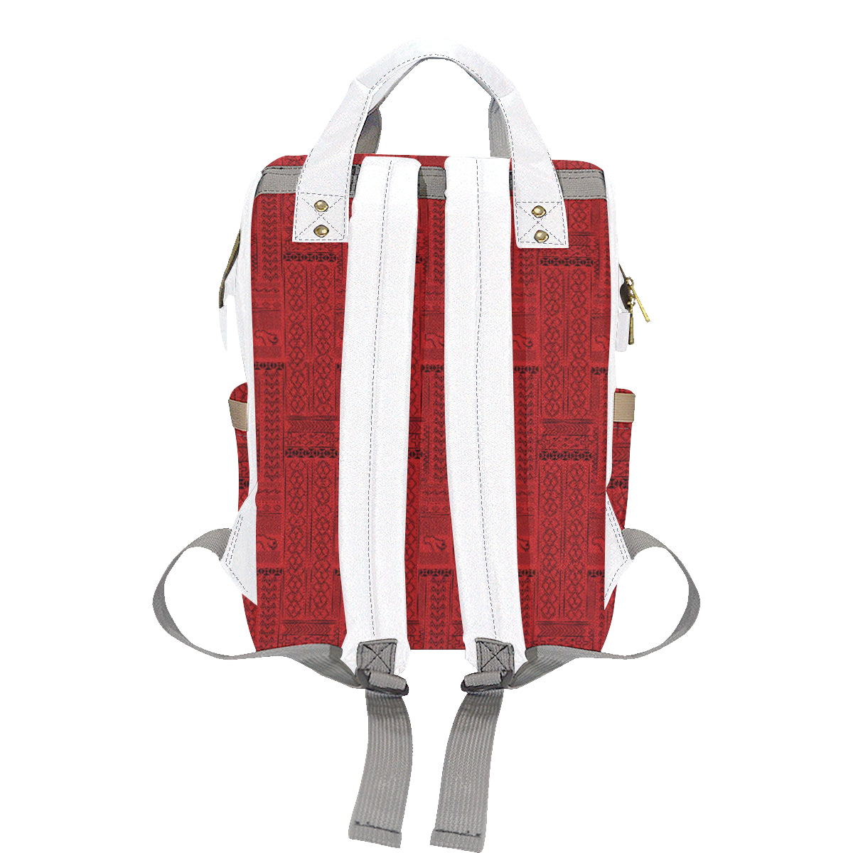 flyersetcinc Warrior Tribal Print Multi-Function Backpack