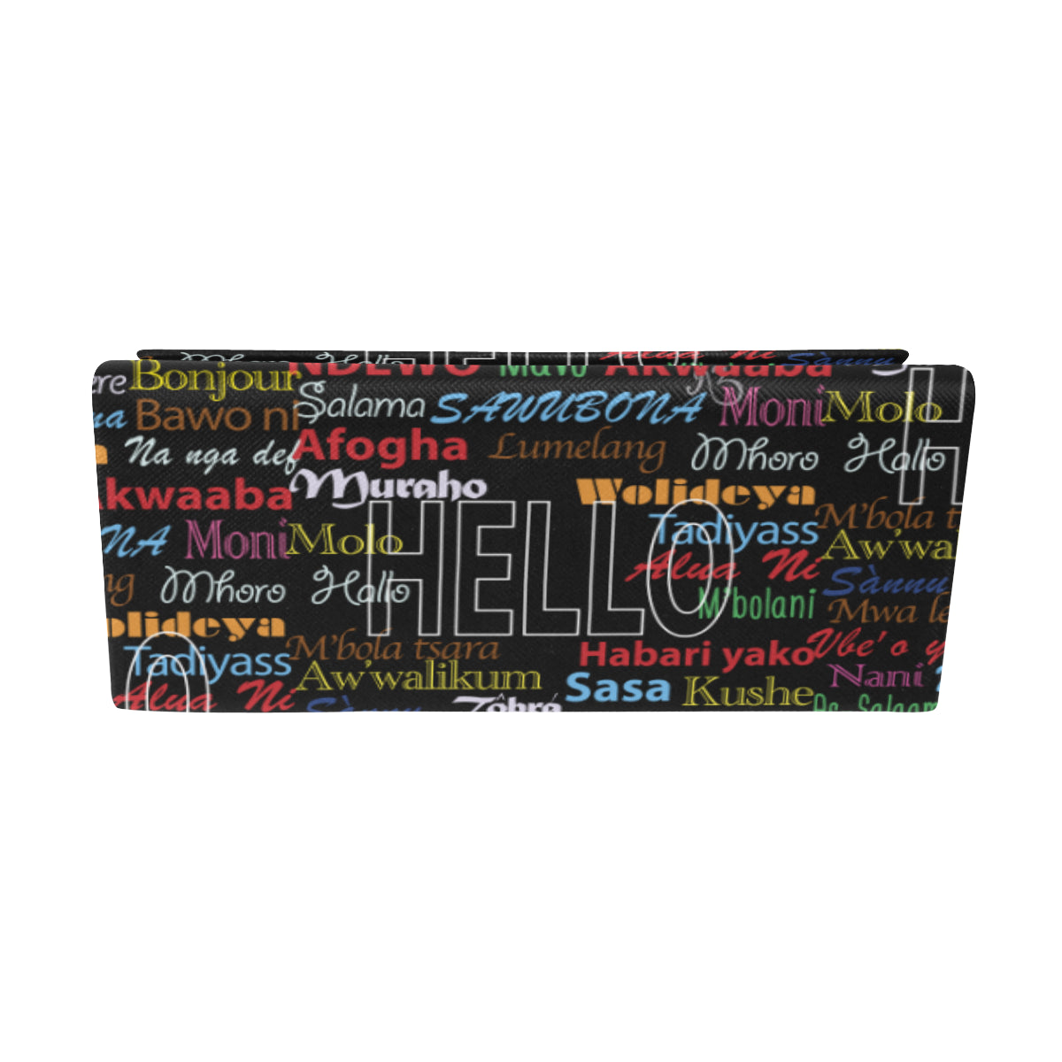 flyersetcinc Hello Print Foldable Glasses Case