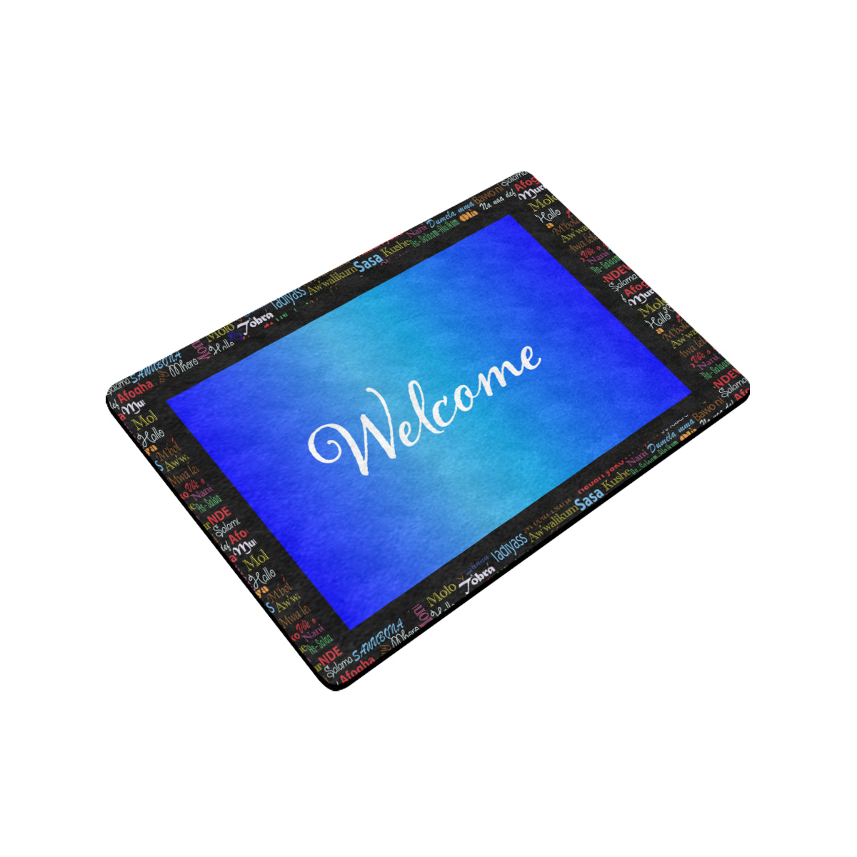 flyersetcinc Hello Print Welcome Doormat