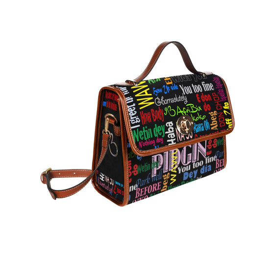 flyersetcinc Pidgin Print Satchel