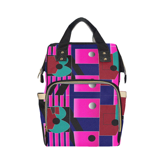 Gallery Print Multi-Function Backpack