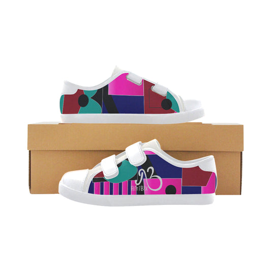 flyersetcinc Kids Bubblegum Gallery Velcro Canvas