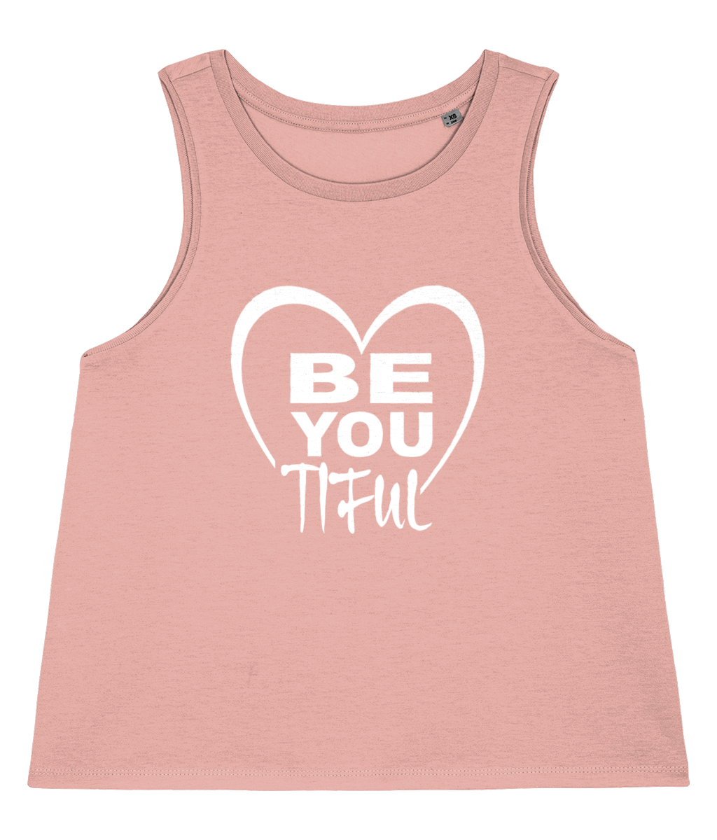 Women's Organic Gym Quote Tank Top