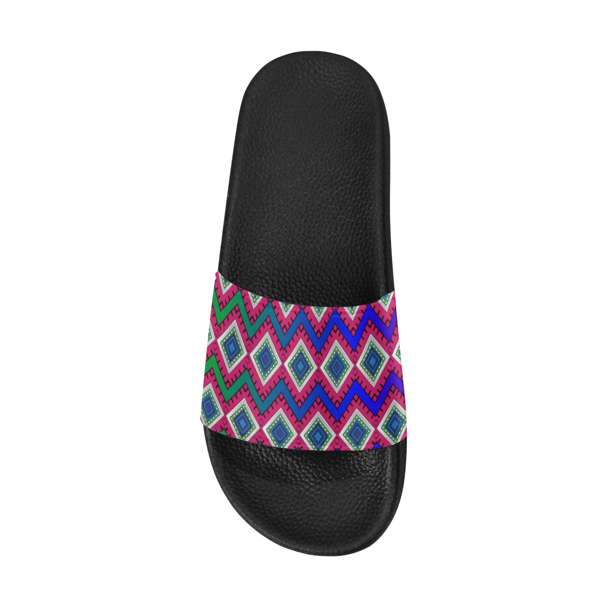 Quad Print Unisex Slides