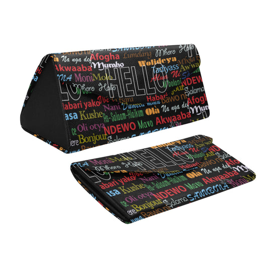 flyersetcinc Hello Print Foldable Glasses Case