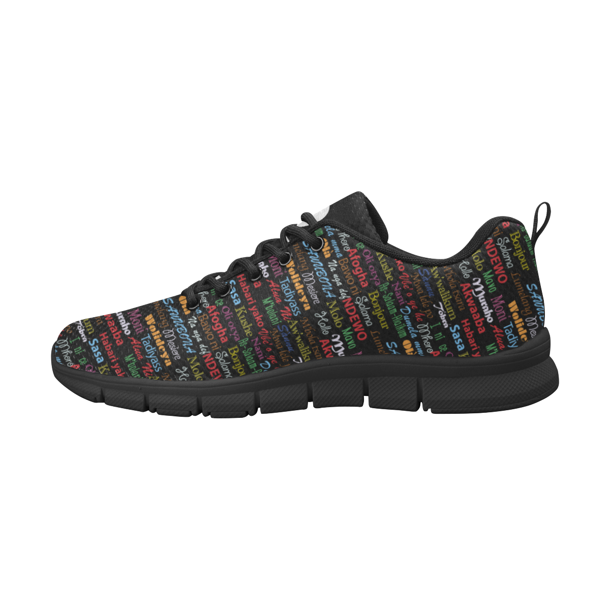 Hello Print Men's Trainers - black