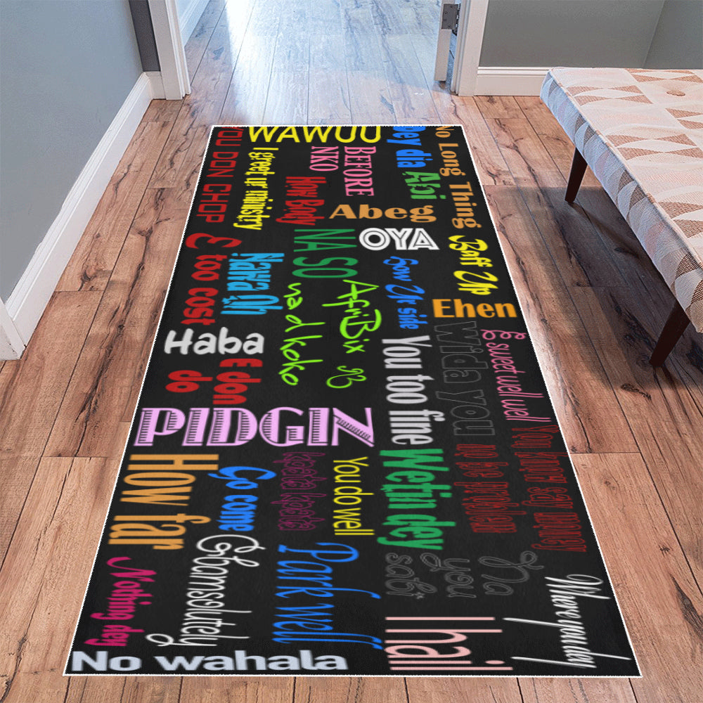 flyersetcinc Pidgin Print Area Rugs