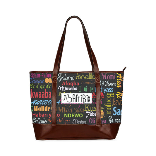 flyersetcinc Hello & Pidgin Print Tote Bag