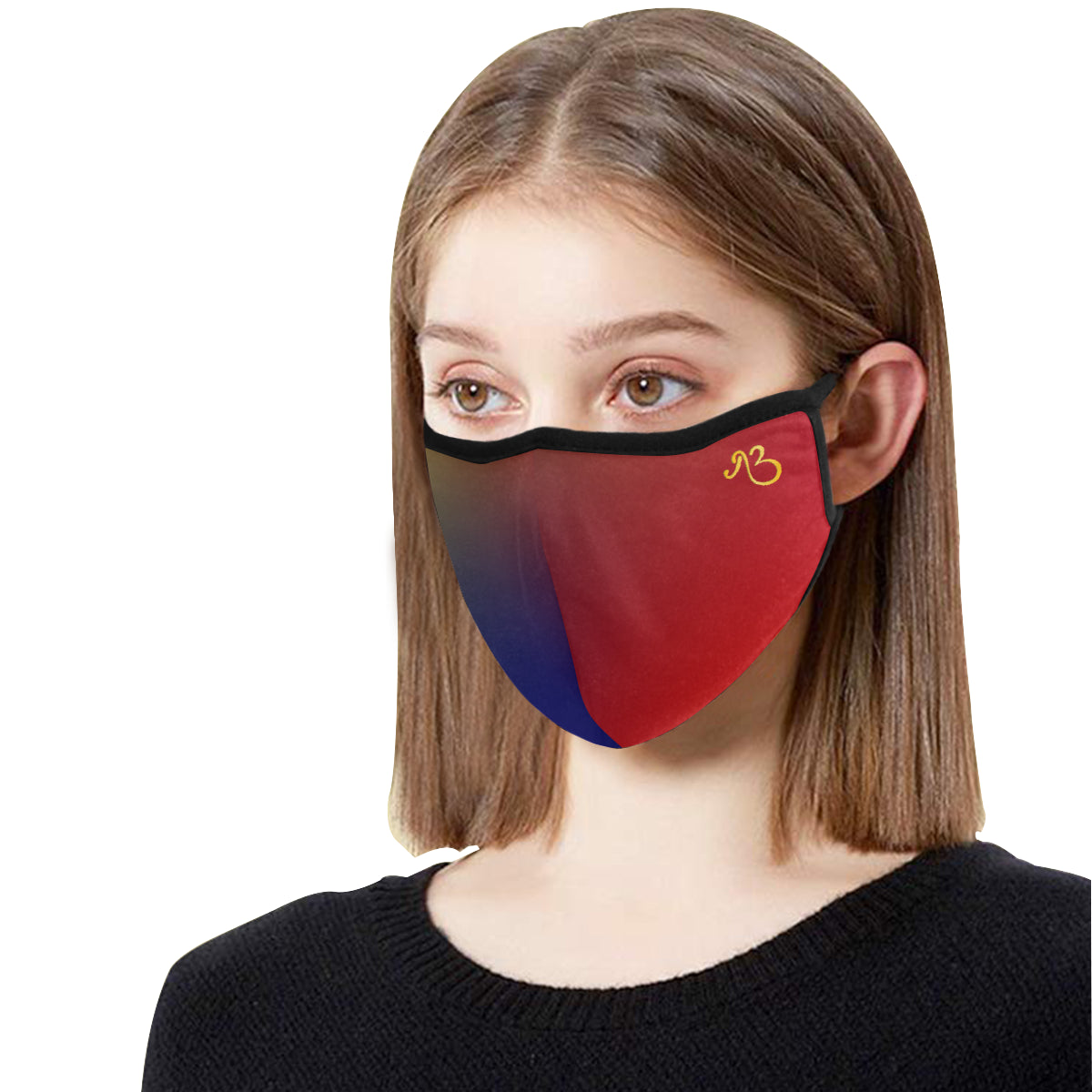 flyersetcinc Scarlet Galaxy Cotton Fabric Face Mask (30 Filters Included) - Non-medical use