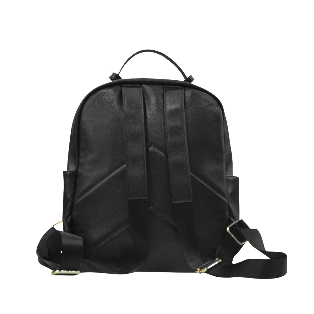 flyersetcinc Alternate Print Leather Backpack