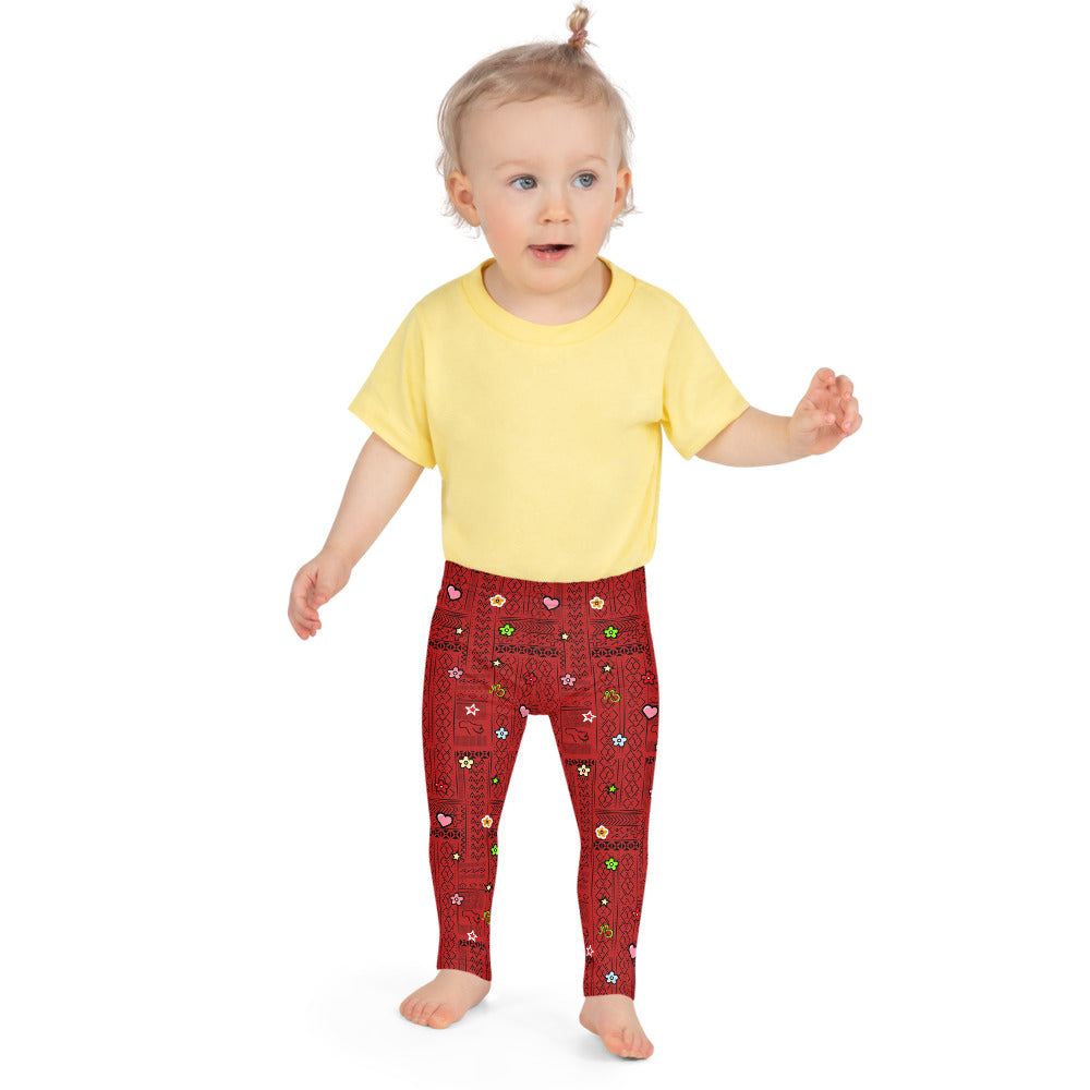 Tribal Print Celebration Kid's Leggings