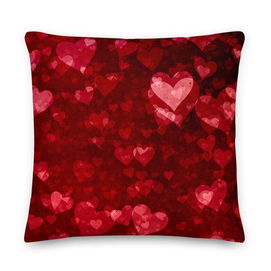 My Heart Beats for You Premium Throw Pillow