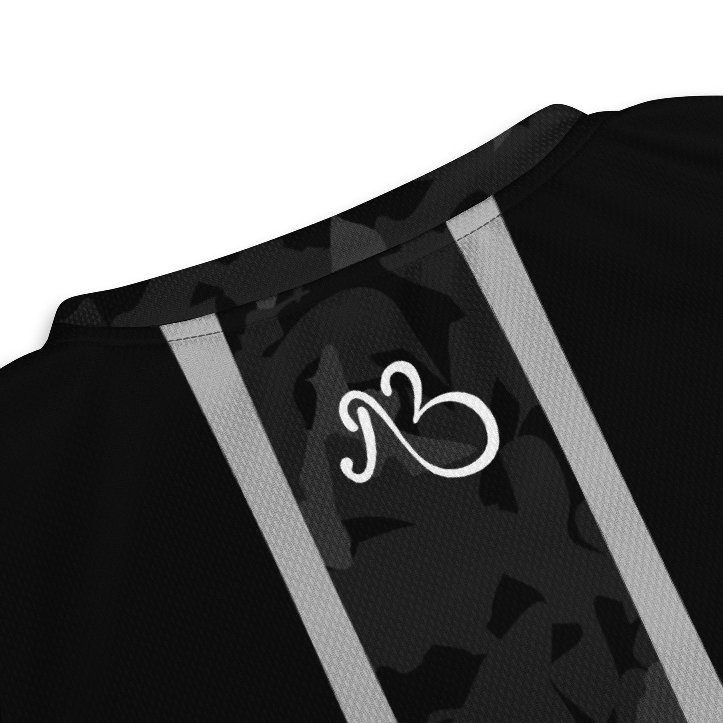 flyersetcinc Camo Recycled Unisex Sports Jersey - Noir