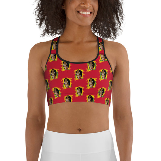 Heritage Print Sports Bra