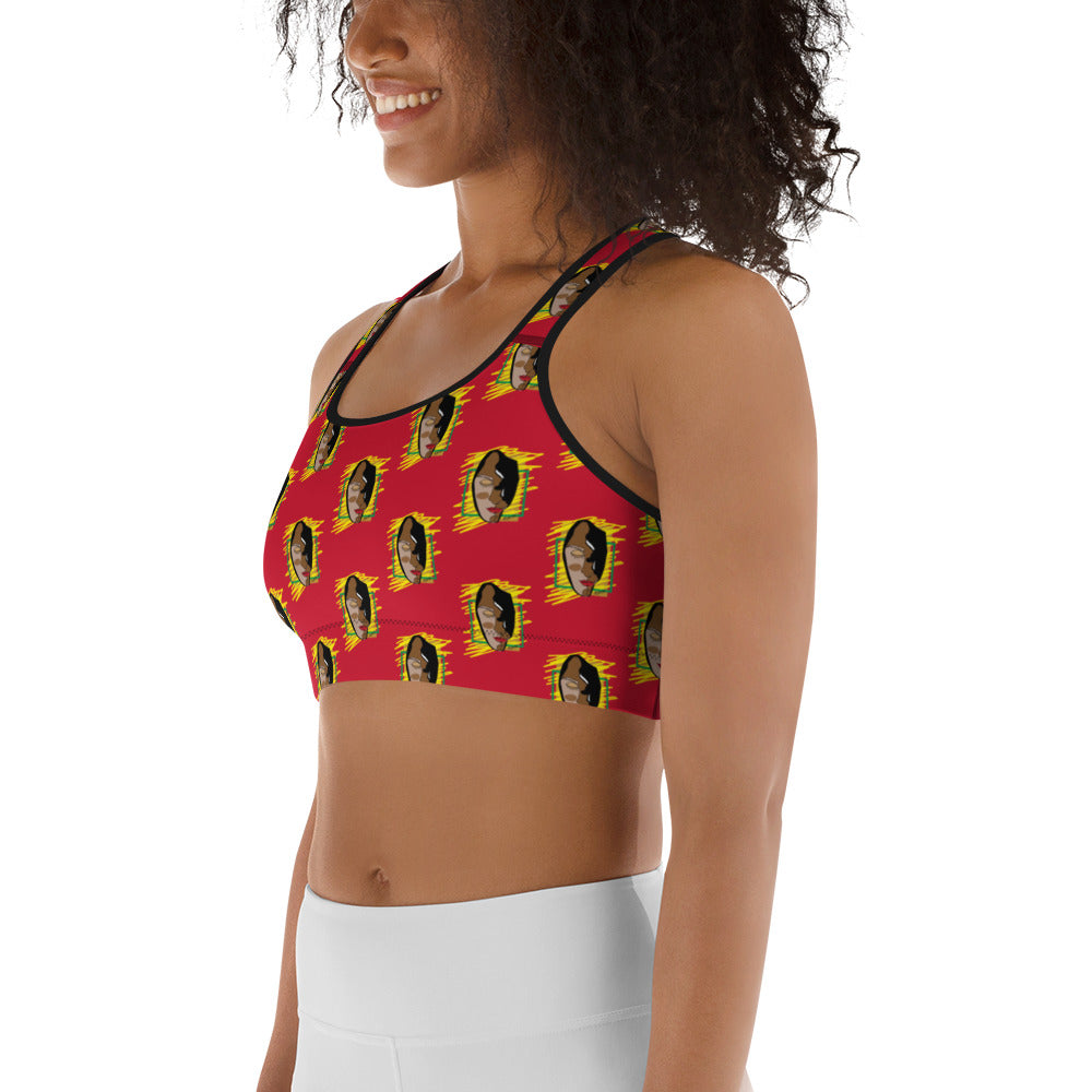 Heritage Print Sports Bra