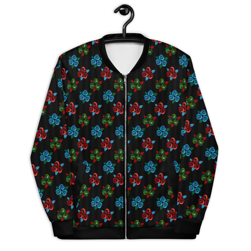 Rose Bouquet Unisex Bomber Jacket