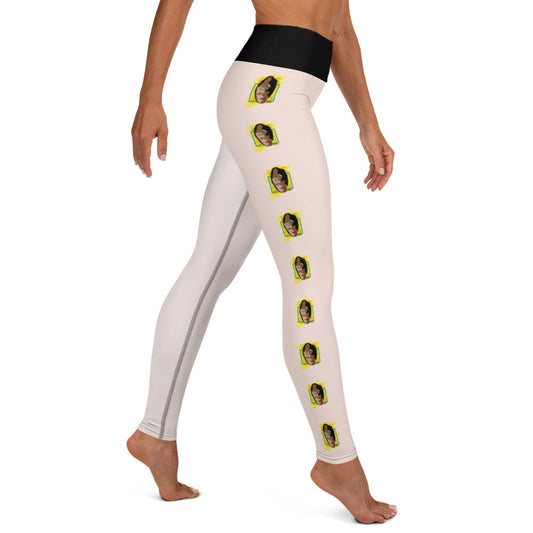 Serenity Skin-Tone High Waist Leggings - milkshake