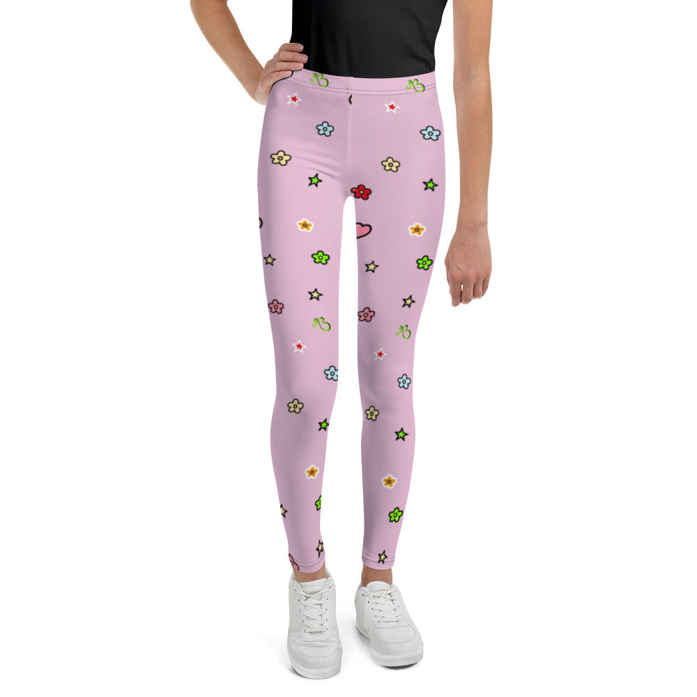 Hearts and Daisy's Youth Leggings