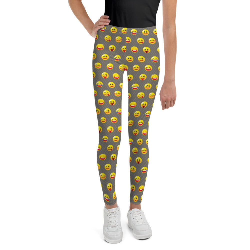 Emoji Star Youth Leggings