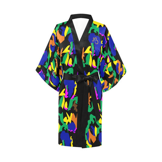 flyersetcinc Camouflage Kimono Robe Coverup