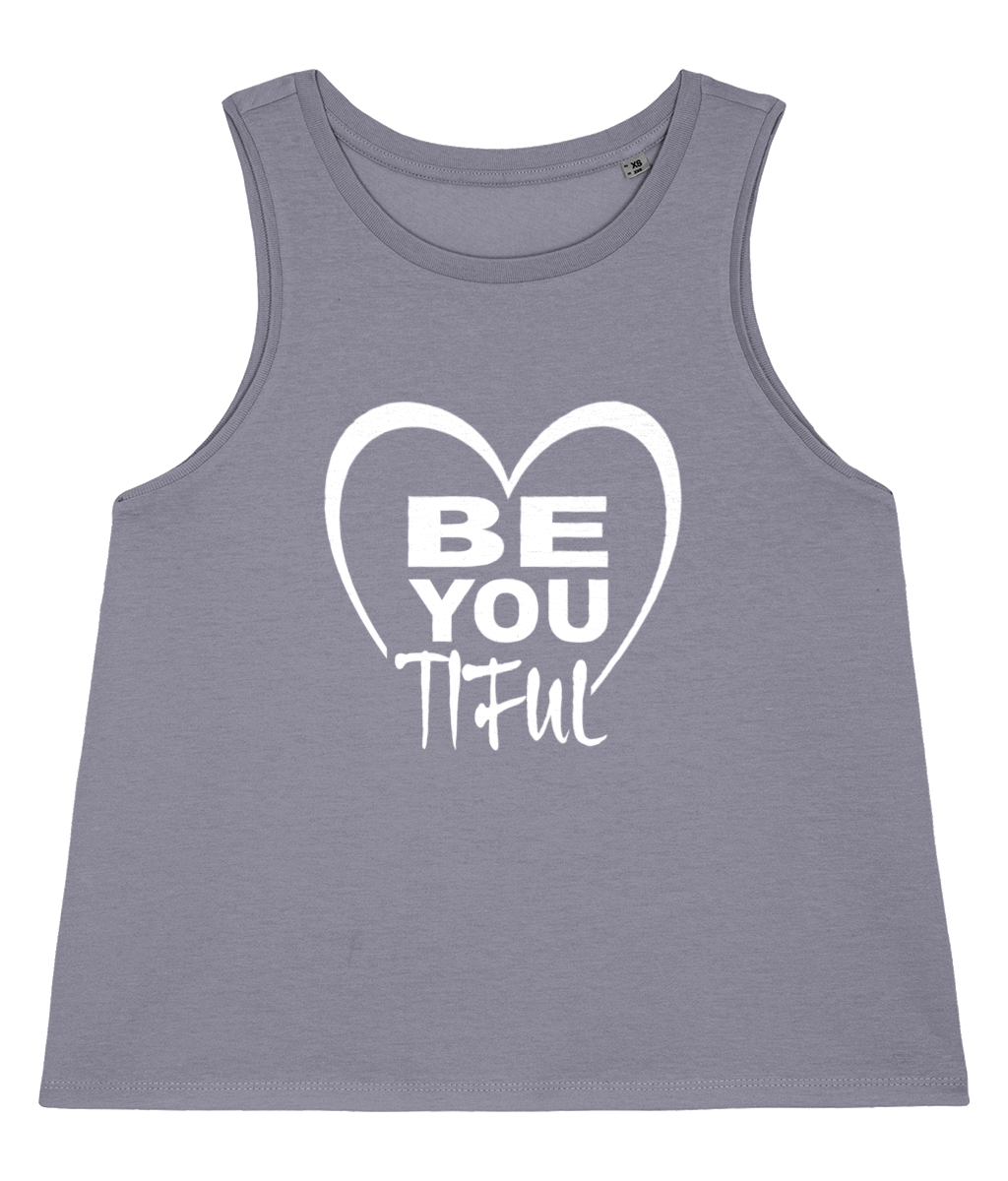 Women's Organic Gym Quote Tank Top