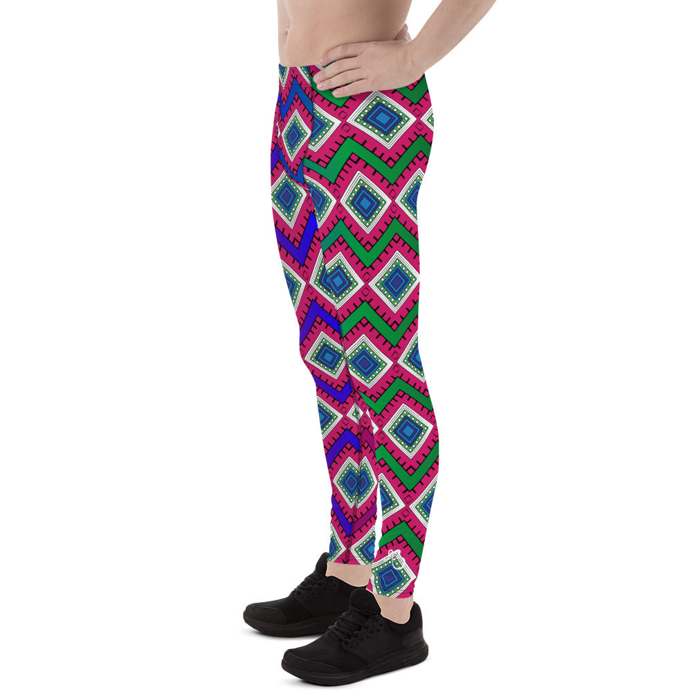 Quadrangle Galaxy Men's Leggings