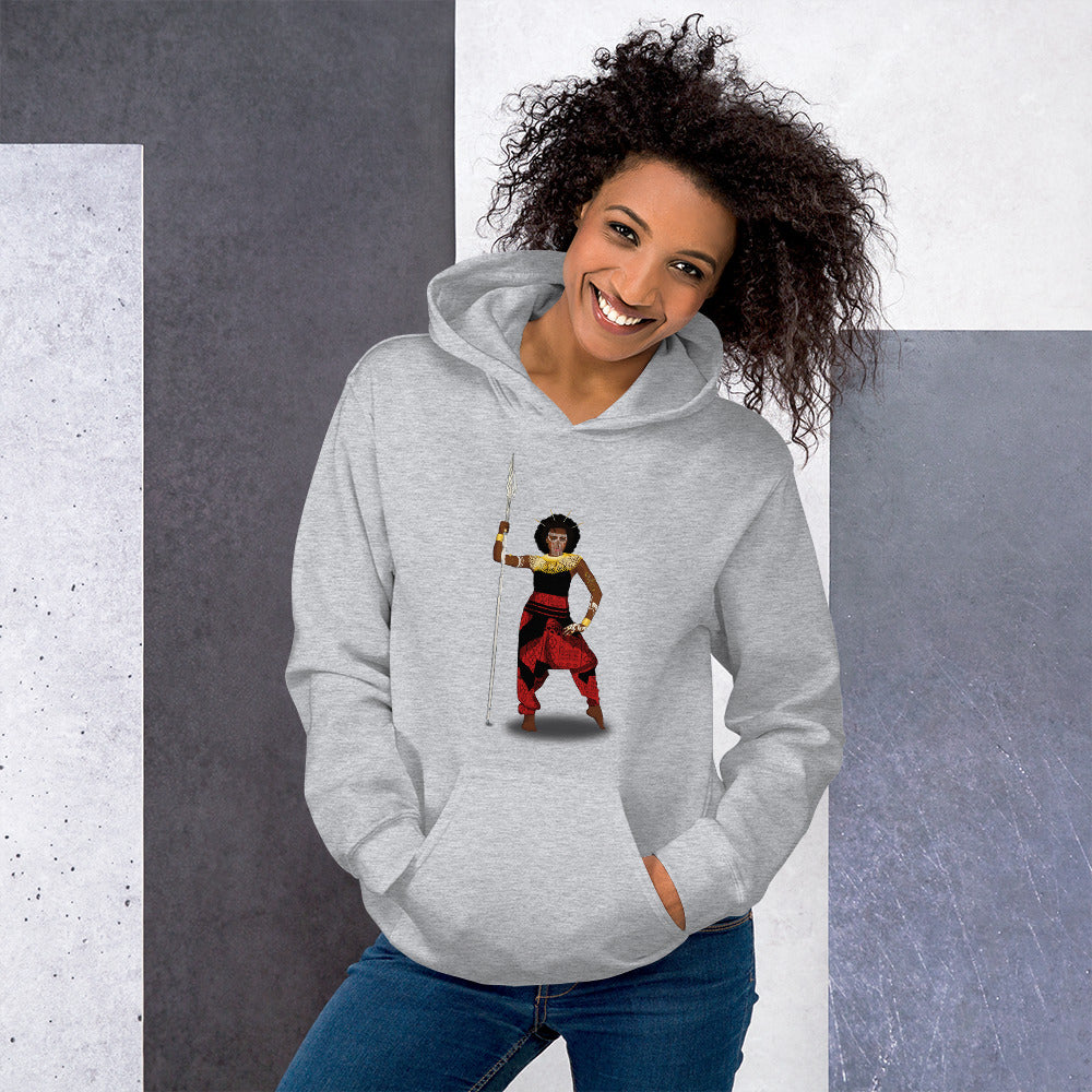 flyersetcinc Warrior African Queen Comfortable Unisex Hoodie