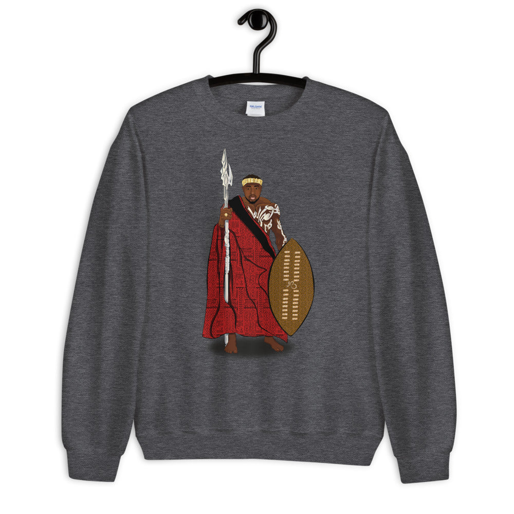 flyersetcinc Warrior African King Comfortable Unisex Sweatshirt