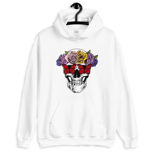 Garden of Skulls Graphic Comfortable Unisex Hoodie