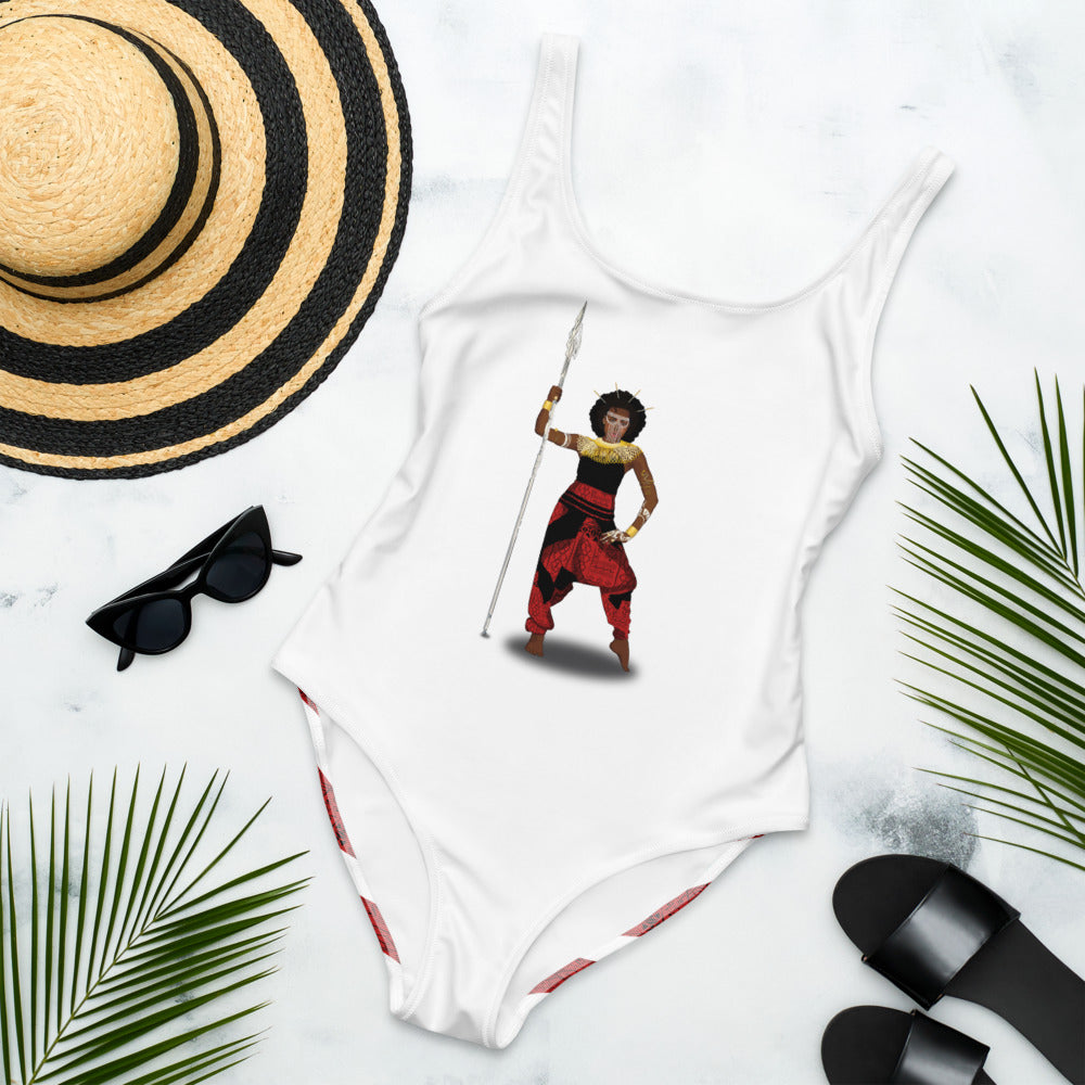 flyersetcinc Warrior Queen One-Piece Swimsuit - White