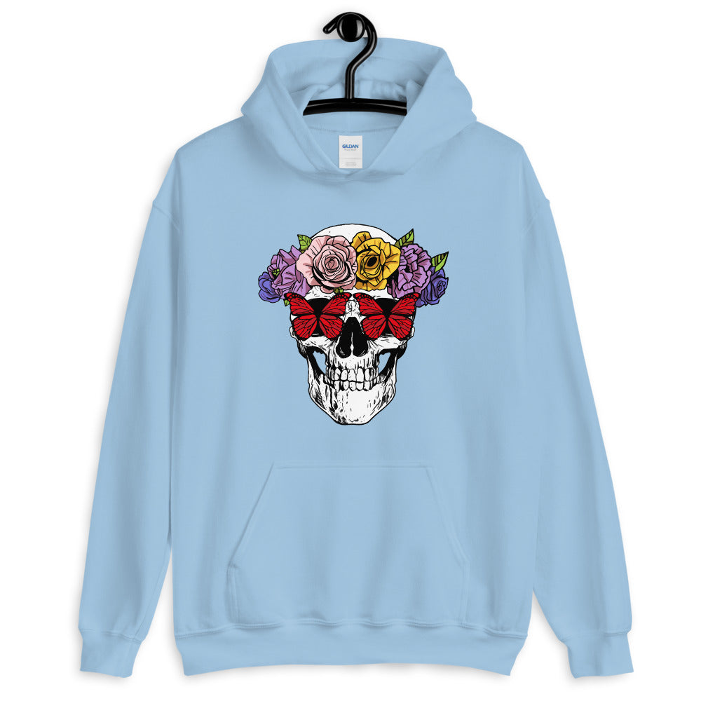 Garden of Skulls Graphic Comfortable Unisex Hoodie