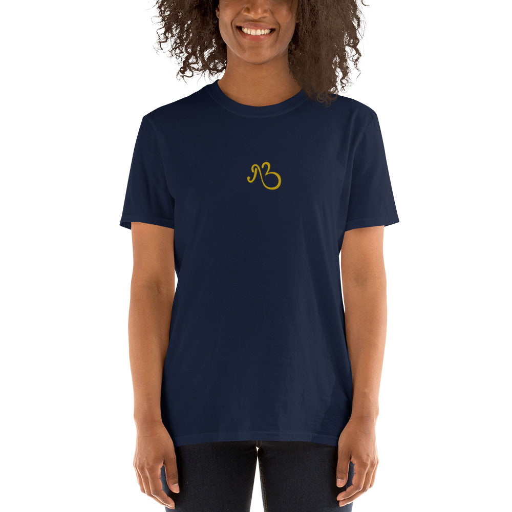 flyersetcinc Classic Embroidered Short-Sleeve Unisex T-Shirt