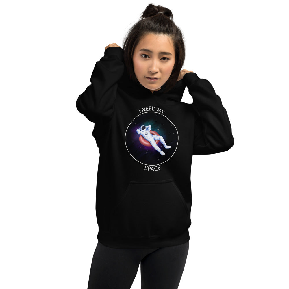 'I Need My Space' Astronaut Comfortable Unisex Hoodie