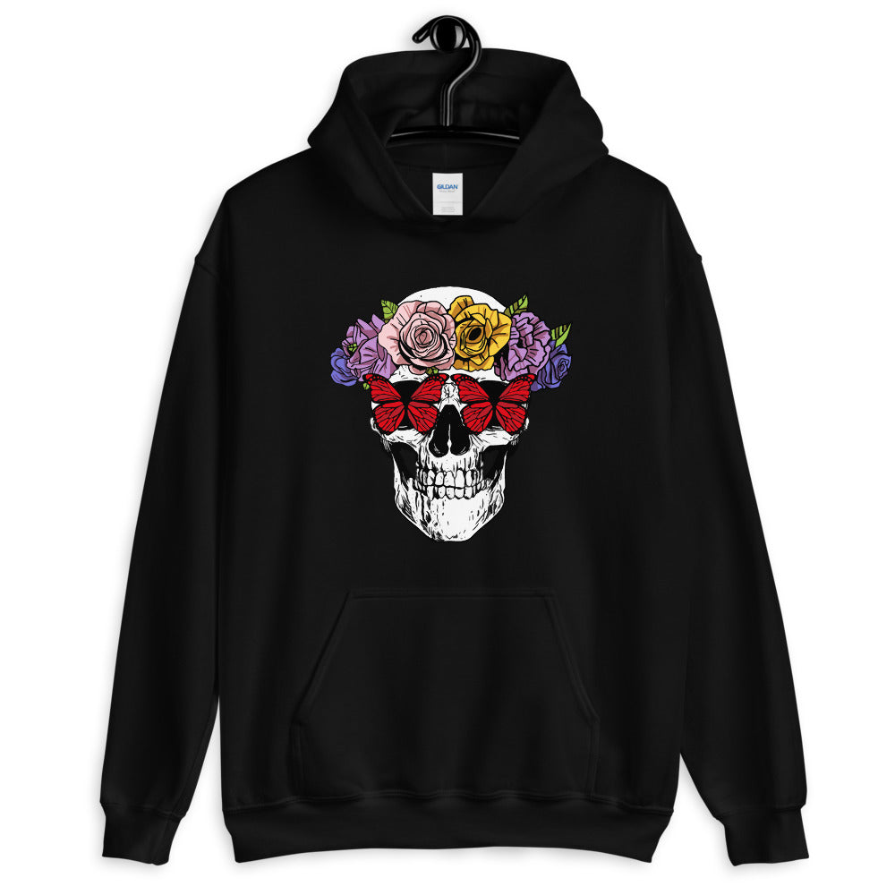 Garden of Skulls Graphic Comfortable Unisex Hoodie